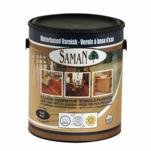 Water based varnish SamaN Stains and varnishes