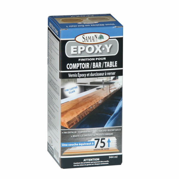 Epoxy pour comptoir, bar et table SamaN