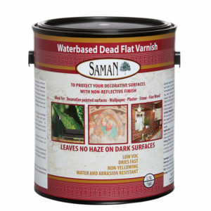 Dead Flat clear coat SamaN Stains and varnishes