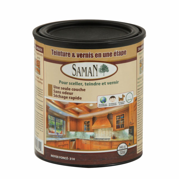 Teinture et vernis en une étape SamaN