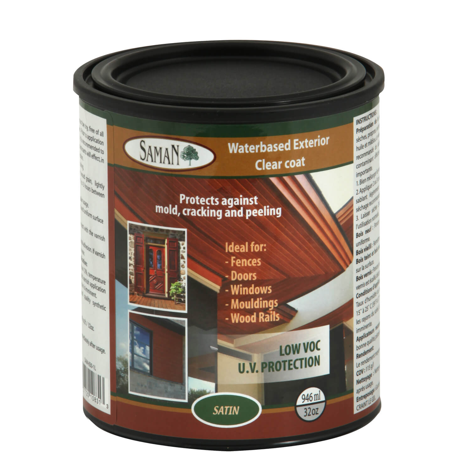 Waterbased exterior varnish SamaN