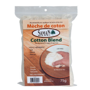 Cotton blend SamaN Stains and varnishes